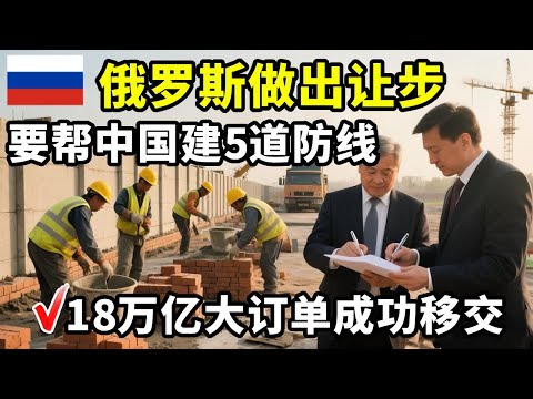 俄罗斯做出让步，要帮中国建5道防线，18万亿大订单成功移交 #地理 #俄罗斯 #远东 #防线 #合作