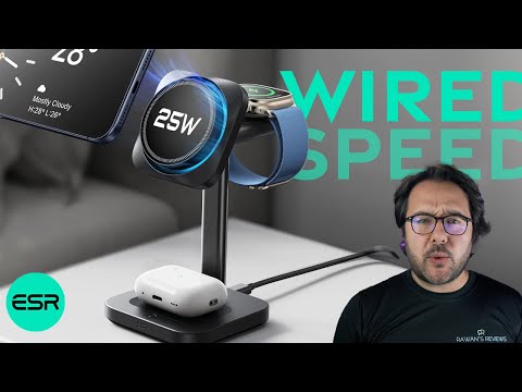 Wired-Speed Wireless Charging: ESR 3 in 1 25W with CryoBoost Fan