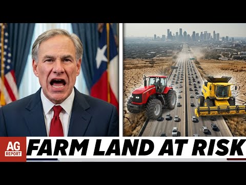 Governor Of Texas' MEGA-CITY Nightmare: I-35 Monster DEVOURING Texas Farms & Draining Water!