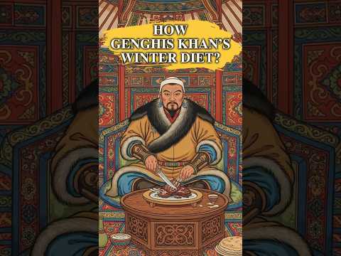 How Genghis Khan’s WINTER SURVIVAL? #historyshorts