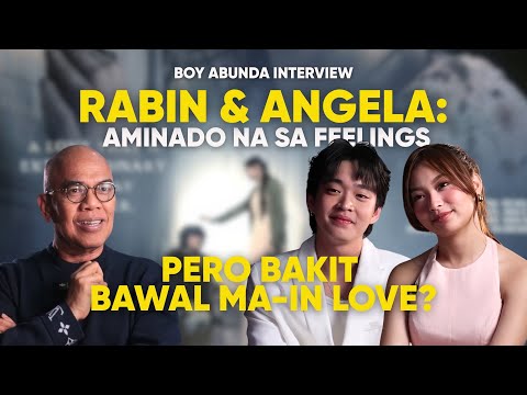 Rabin Angeles & Angela Muji: Aminado na sa feelings, pero bakit bawal ma-in love? | Boy Abunda