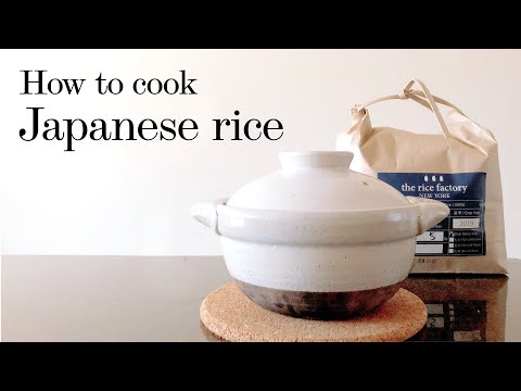 【Japanese cooking】Japanese cooking : How to cook Japanese rice from New York