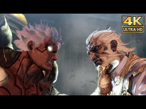 Asura's Wrath - Asura vs Deus Boss Fight (4K Remaster) @ 4K 60ᶠᵖˢ ✔
