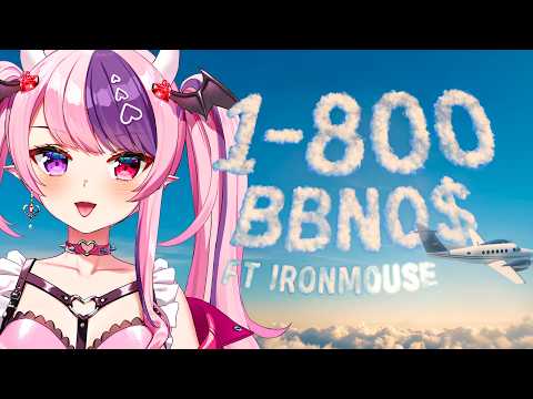 Ironmouse Reacts To bbno$ - 1-800 Official Video!