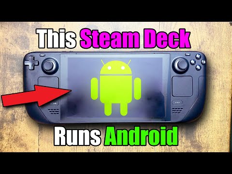 Turning my Steam Deck into an Android Tablet