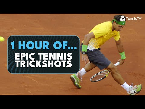 1 Hour Of EPIC Tennis Trickshots!