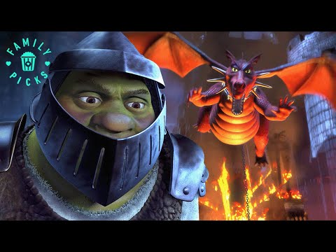 Shrek Rescues Fiona from the Castle | Shrek