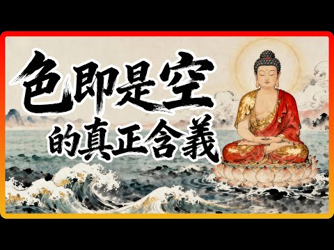 「色即是空」從來不是消極避世！一個比喻告訴你一切！#佛教故事 #佛法 #修行 #開悟 #心經 #色即是空