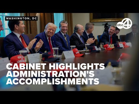 FULL: Trump cabinet meeting highlights administration's accomplishments during first 100 days