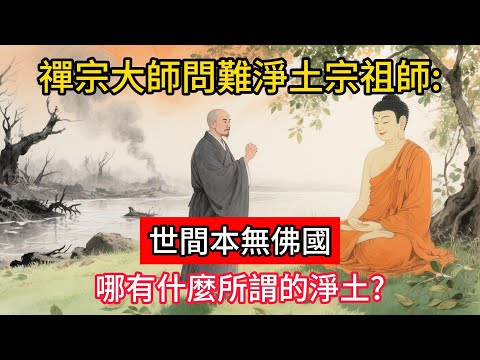 禪宗大師問難淨土宗祖師：世間本無佛國，哪有什麼所謂的淨土？#佛學 #正能量 #菩提解脫道 #佛教文化 #佛教故事 #人生感悟