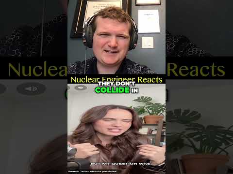 How does CERN make particles hit each other? - Nuclear Engineer Reacts to Cleo Abram