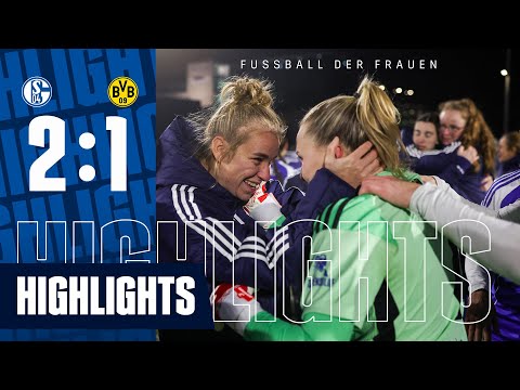 Derby winners! | HIGHLIGHTS | Women's Westphalia Cup | FC Schalke 04 - Borussia Dortmund 2:1