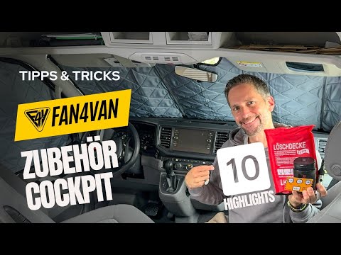 Gadgets for motorhomes - My 10 accessories for the camper cockpit