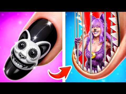 Smile Cat посадили в тюрьму! Как стать Catnap? Экстремальное преображение!