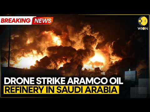 Breaking: Drone Strike Hits Saudi Aramco Oil Refinery | Ras Tanura Fire Reported | WION
