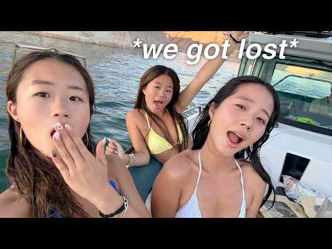 WE SPENT THE DAY ON A BOAT!!