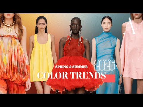 Top Fashion Color Trends for Spring/Summer 2026 🌈 | Vibrant & Bold Shades You’ll Love!
