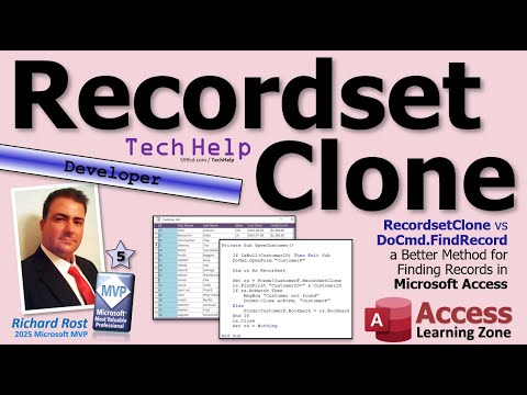 RecordsetClone vs DoCmd.FindRecord - a Better Method for Finding Records in Microsoft Access