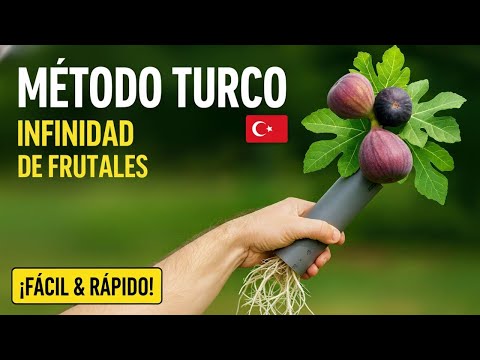 TURKISH METHOD: how to grow multiple trees from a single branch