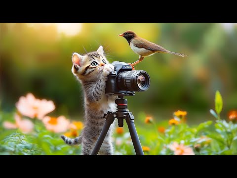 Peaceful Cat Music to Reduce Stress and Anxiety – Calming Background Music for Cats 🎵🐈