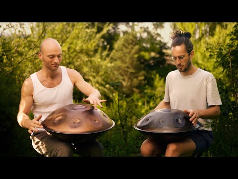 Space Between Breaths | 1 hour handpan music | Malte Marten &amp; Alexander Mercks