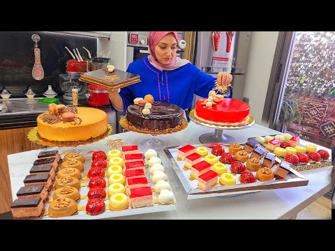 من غير رأس السنة بوصفة وحدة سهلة 3 حلوة لاكريم كاطو كلاصي و بلاطو سواري نكهات مختلفة مناسبات العراضة