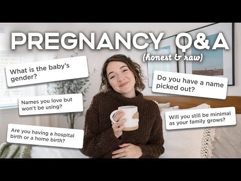 Have We Picked A Name? What's The Gender? Birth Plan? π (Honest Pregnancy Q&A)
