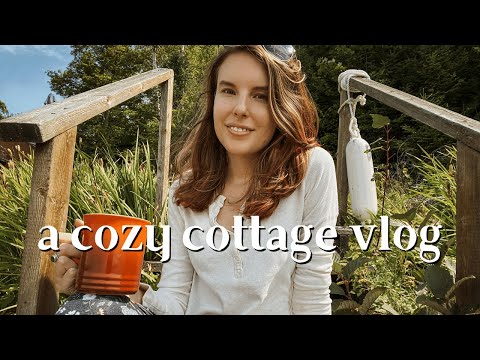 A Peaceful & Cozy Lakeside Cottage Vlog ๐ฒ Rainy Days & Slow Living as a PhD Student โ๏ธ