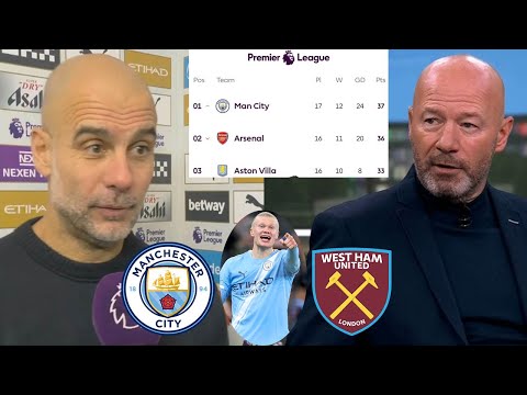 Manchester City vs West Ham 3-0 City Return To The Top Of The League🔥 Pep Guardiola Crazy Reaction