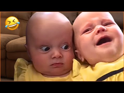 Cutest Baby Twins Reactions 2025 😂 Funniest Try Not To Laugh Challenge!