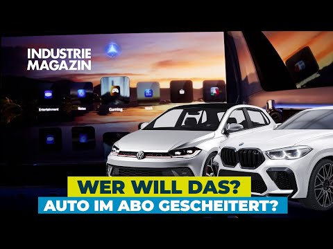 Auto im Abo: Wie VW, BMW & Co. an der Zukunft des Eigentums scheiterten