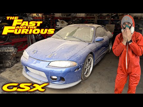 Resurrecting A Fast & Furious Legend: Mitsubishi Eclipse GSX Detailing Transformation!