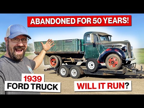 Survivor! Amazing 1939 Ford Truck Barn Find!
