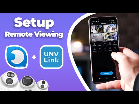 How to Setup a Uniview NVR for Remote Viewing (easiest method)