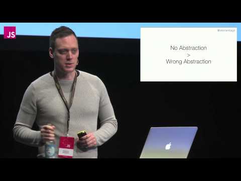 Sebastian Markbage: Minimal API Surface Area | JSConf EU 2014