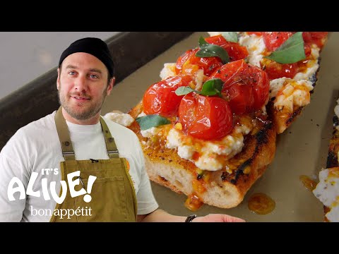 Brad Makes Charred Tomato Toast | It's Alive | Bon Appétit