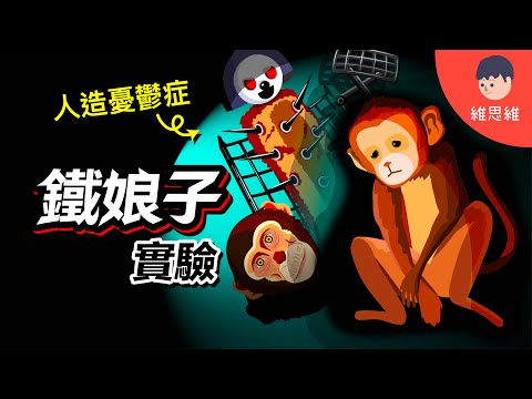 更殘忍！人造憂鬱症！鐵娘子！絕望之井！史上最殘忍實驗之一【爭議的心理學實驗】 | 維思維