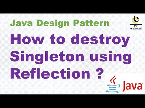 How to destroy Singleton using Reflection ? || Java Design Pattern