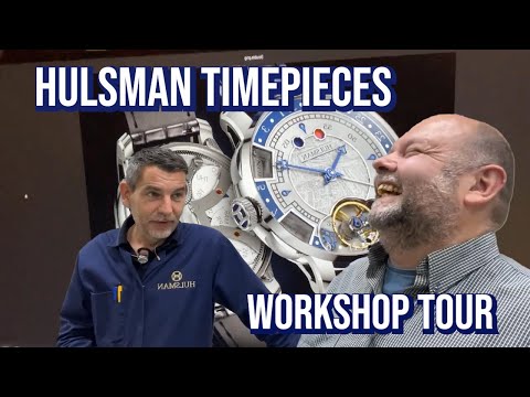 Hulsman workshop tour (Tourbillon maker) 