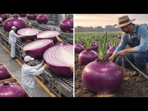Inside the Largest US Onion Factory