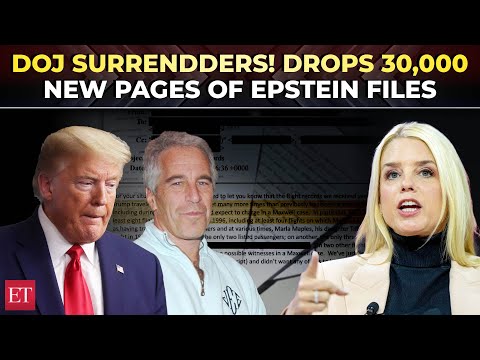 'Our president loves nu***e girls': Trump spotted in the centre of newly released Epstein Files