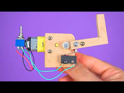 I Created an Amazing DIY Useless Box Machine with simple materials