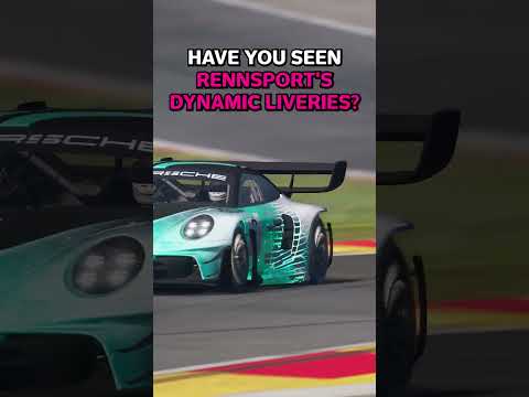 Rennsport now features "dynamic" moving liveries ✨