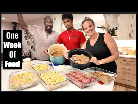 Meal Prepping for a WEEK of DINNERS!