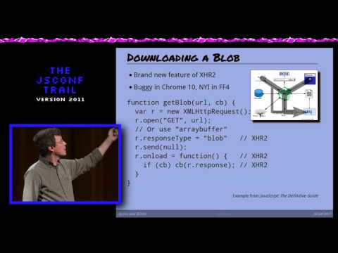 David Flanagan: Bytes and blobs