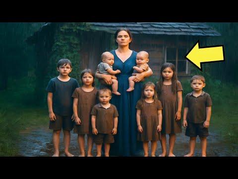 FEMME FUIT AVEC ENFANTS VERS CABANE ABANDONNÉE… ET TROUVE OBJET GARDÉ UN SIÈCLE