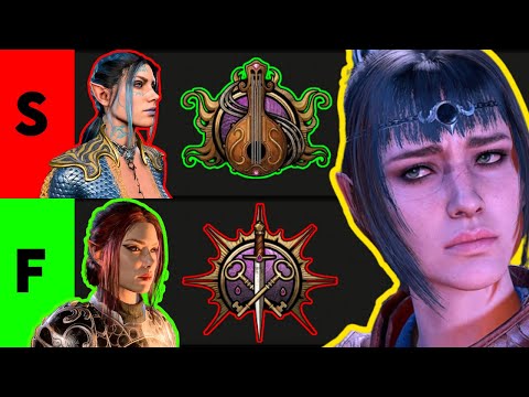 Baldur's Gate 3 BEST CLASS For NEW PLAYERS Tier List