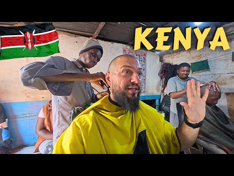 $100 Haircut In Sketchy Neighborhood Of Nairobi, Kenya 🇰🇪