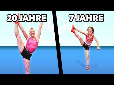 ICH vs 7-jährige Profi-Turnerin (Extrem)