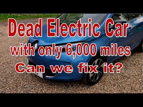 This ELECTRIC CAR IS DEAD after only 6,000 miles - Can we fix it? Renault Zoe EV Repair
